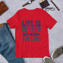Load image into Gallery viewer, T shirt with a Canoe on - J and P Hats