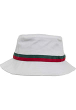 Load image into Gallery viewer, Flexfit Fischerhut Stripe Bucket Hat