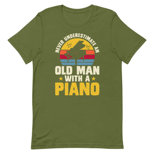 Piano shirt : Ideal gift for a pianist : J and P Hats 