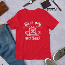 Load image into Gallery viewer, Dad Gift - Biker T Shirt  - J and P Hats 