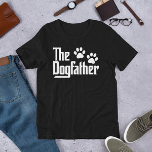 Dog Dad Gifts - The Dogfather T shirt 
