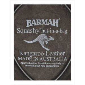 Barmah Leather Hats - 1018 Squashy Kangaroo Hickory Hat-J and p hats -