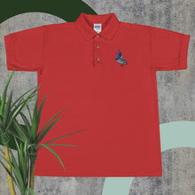 Load image into Gallery viewer, Pigeon Fanciers Embroidered Polo Shirt | j and p hats 
