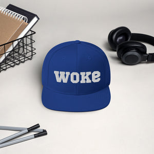 WOKE  Embroidered - SnapBack Cap