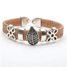 Load image into Gallery viewer, Cork Tree of Life 17cm bracelet-J and p hats -