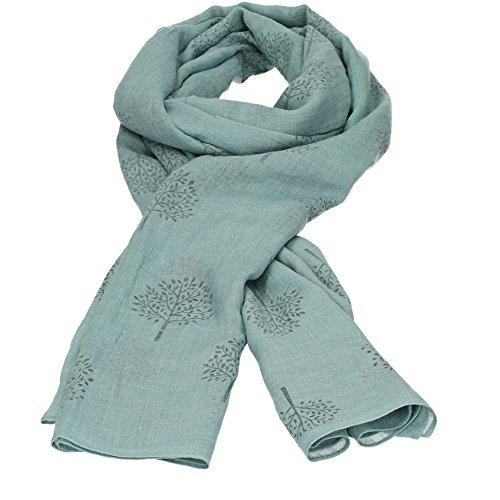 Mulberry Tree Celebrity Designer Scarf Womens Scarf Ladies Long Scarf - Mint Blue - J and p hats Mulberry Tree Celebrity Designer Scarf Womens Scarf Ladies Long Scarf - Mint Blue