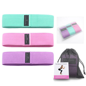 Resistance Bands Set Workout Rubber Elastic  Fitness Equipment For Yoga Gym Training