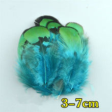 Load image into Gallery viewer, Hat Feathers - Natural looking Peacock Feather Pheasant Feathers for Crafts