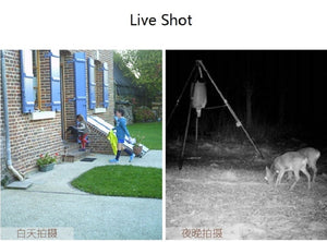 Outdoor Camera Night Vision 12MP Wild Animal Detector HD Waterproof