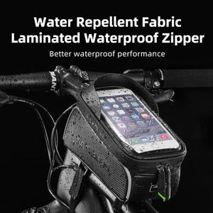 ROCKBROS Bicycle Bag Waterproof Touch Screen 6.5 Phone Case Bike Accessories - J and p hats ROCKBROS Bicycle Bag Waterproof Touch Screen 6.5 Phone Case Bike Accessories