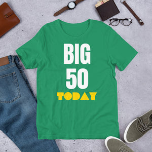 50th Birthday gift   Printed T Shirt | j and p hats 