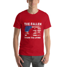 Load image into Gallery viewer, Honoring The Fallen Thank The Living Shirt, Memorial Day 2022 Tee, Veteran&#39;s Da | j and p hats