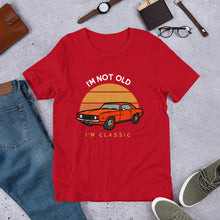 Load image into Gallery viewer, Classic Car Fan T Shirt | j and p hats