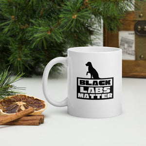 Black Labrador Dog Lovers Mug  | j and p hats 